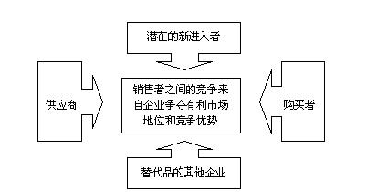 图 2-1 波特五力模型