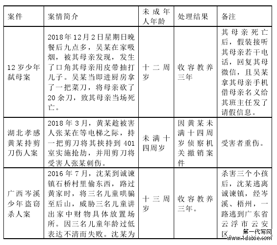 恶意补足年龄规则的本土化移植法律分析