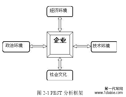 图 2-1 PEST 分析框架