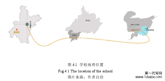图 4.1 学校地理位置